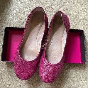 Magenta Vince Camuto 'Ellen' Ballet Flats